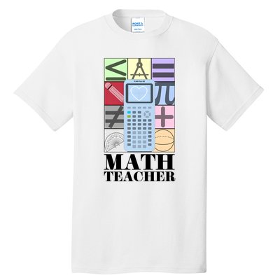 Math Teacher Tall T-Shirt