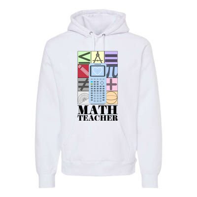 Math Teacher Premium Hoodie