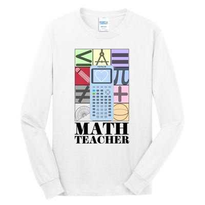 Math Teacher Tall Long Sleeve T-Shirt