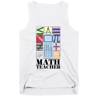 Math Teacher Tank Top