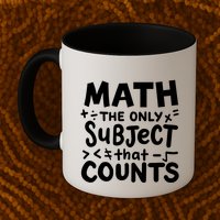 Math Teacher Mathematician Funny Gift Mug