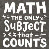 Math Teacher Mathematician Funny Gift Cotton Canvas Backpack