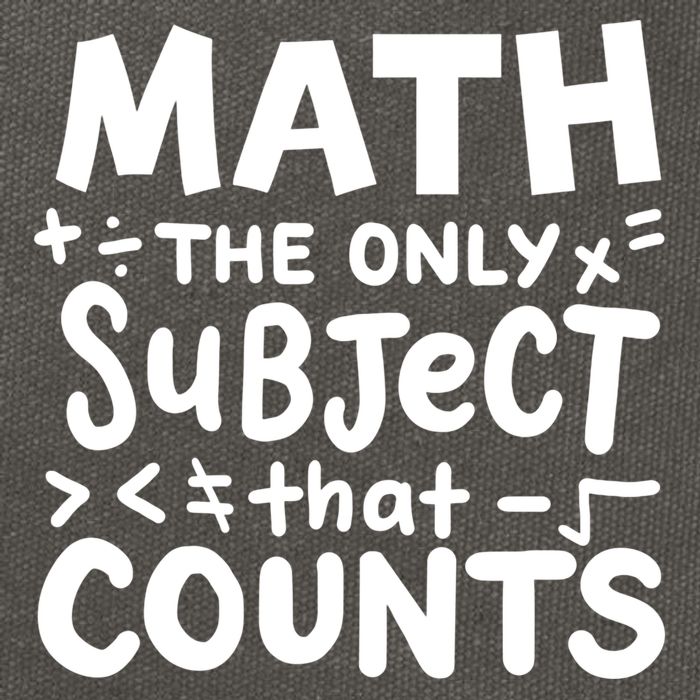 Math Teacher Mathematician Funny Gift Cotton Canvas Backpack