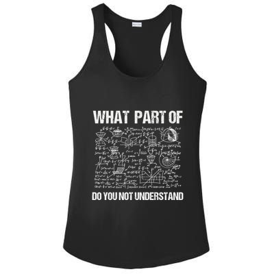 Math Teacher Meaningful Gift Funny Saying Mathematics Quote Teachers Gift Ladies PosiCharge Competitor Racerback Tank