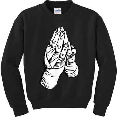 Muay Thai Martial Arts Combat Boxing Sport Kids Sweatshirt