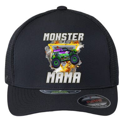 Monster Truck Mama Monster Truck Are My Jam Truck Lovers Flexfit Unipanel Trucker Cap