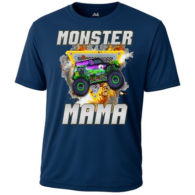 Monster Truck Mama Monster Truck Are My Jam Truck Lovers Cooling Performance Crew T-Shirt