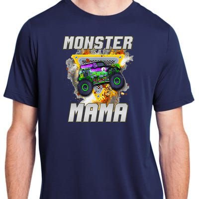 Monster Truck Mama Monster Truck Are My Jam Truck Lovers Adult ChromaSoft Performance T-Shirt