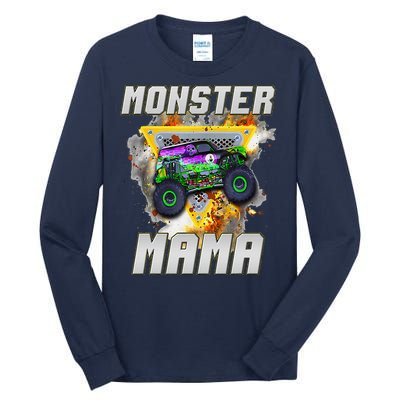 Monster Truck Mama Monster Truck Are My Jam Truck Lovers Tall Long Sleeve T-Shirt