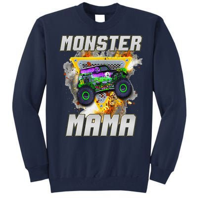 Monster Truck Mama Monster Truck Are My Jam Truck Lovers Tall Sweatshirt