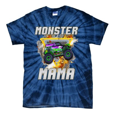 Monster Truck Mama Monster Truck Are My Jam Truck Lovers Tie-Dye T-Shirt