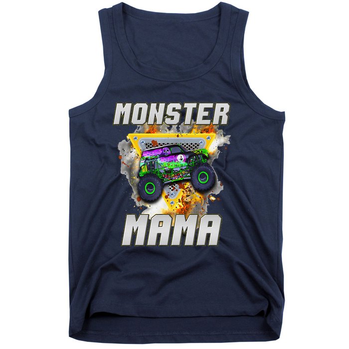 Monster Truck Mama Monster Truck Are My Jam Truck Lovers Tank Top