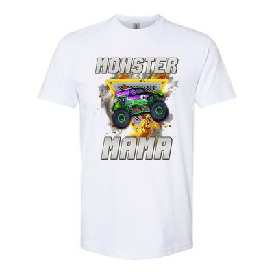 Monster Truck Mama Monster Truck Are My Jam Truck Lovers Softstyle CVC T-Shirt