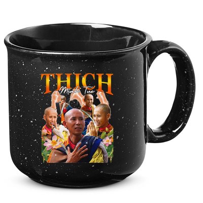 Monk Thich Minh Tue Bootleg 15oz Campfire Ceramic Mug