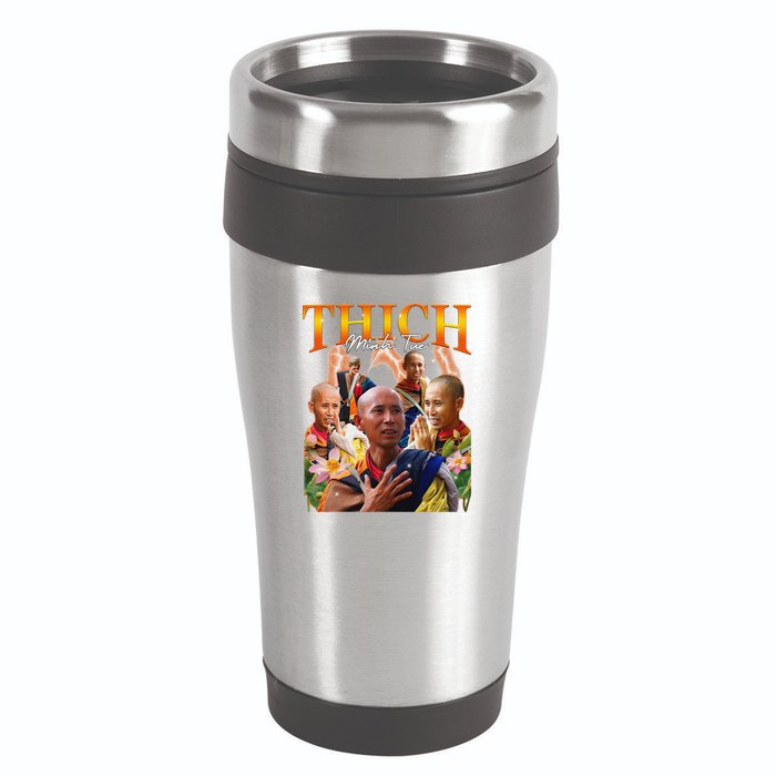 Monk Thich Minh Tue Bootleg 16oz Travel Tumbler