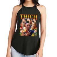Monk Thich Minh Tue Bootleg Women's Perfect Tri Rocker Tank