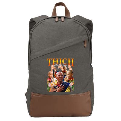 Monk Thich Minh Tue Bootleg Cotton Canvas Backpack