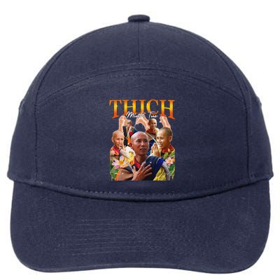 Monk Thich Minh Tue Bootleg 7-Panel Snapback Hat