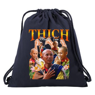 Monk Thich Minh Tue Bootleg Drawstring Bag