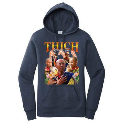 Monk Thich Minh Tue Bootleg Women's Pullover Hoodie