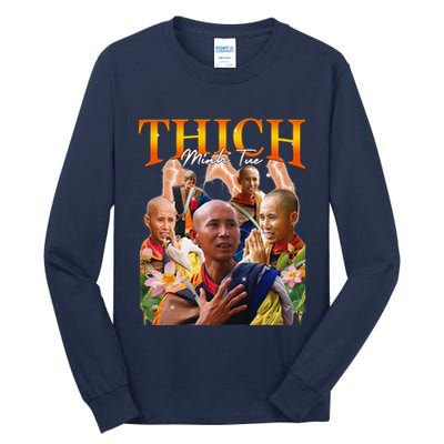 Monk Thich Minh Tue Bootleg Tall Long Sleeve T-Shirt