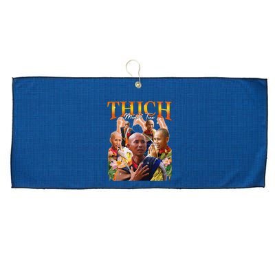 Monk Thich Minh Tue Bootleg Large Microfiber Waffle Golf Towel