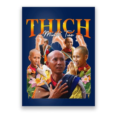 Monk Thich Minh Tue Bootleg Poster