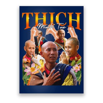 Monk Thich Minh Tue Bootleg Poster