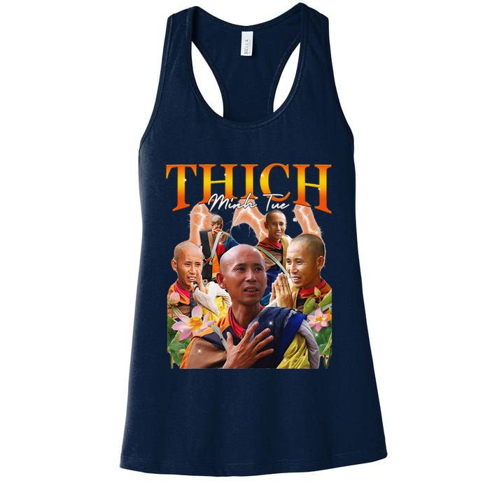 Monk Thich Minh Tue Bootleg Womens Tank Top