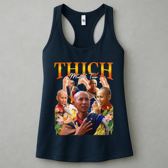 Monk Thich Minh Tue Bootleg Womens Tank Top