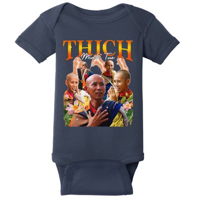 Monk Thich Minh Tue Bootleg Baby Bodysuit