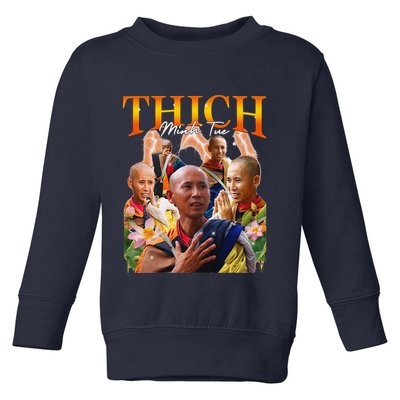 Monk Thich Minh Tue Bootleg Toddler Sweatshirt