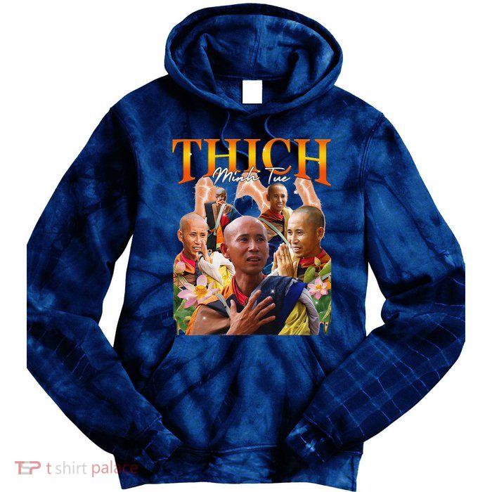 Monk Thich Minh Tue Bootleg Tie Dye Hoodie