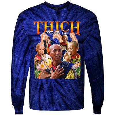 Monk Thich Minh Tue Bootleg Tie-Dye Long Sleeve Shirt