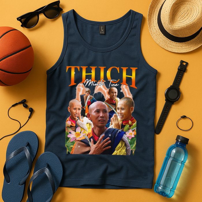 Monk Thich Minh Tue Bootleg Tank Top