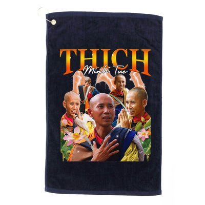 Monk Thich Minh Tue Bootleg Golf Towel