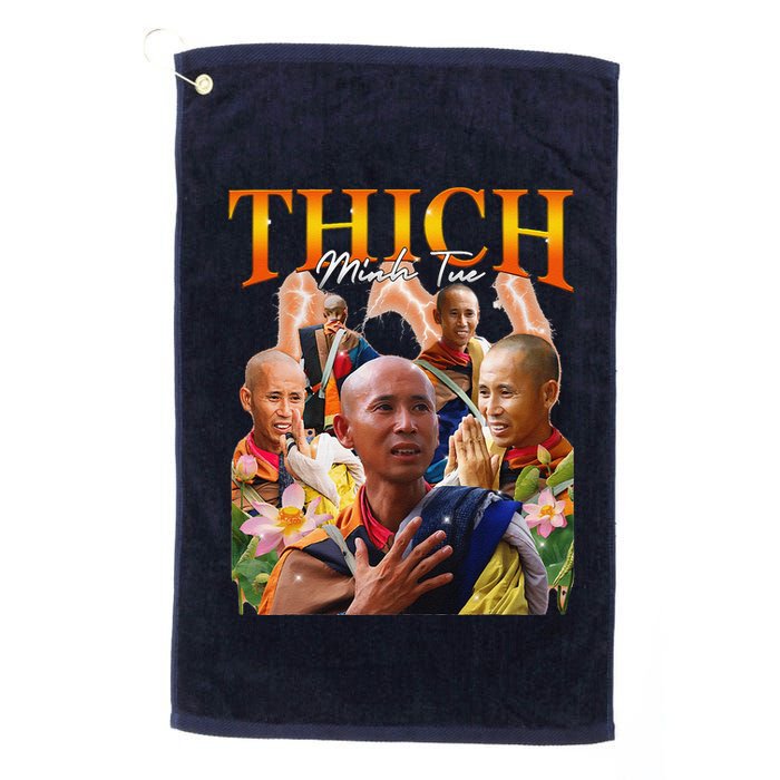 Monk Thich Minh Tue Bootleg Golf Towel