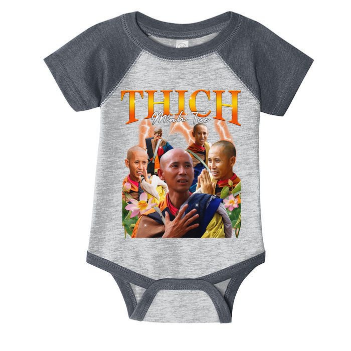 Monk Thich Minh Tue Bootleg Infant Baby Jersey Bodysuit