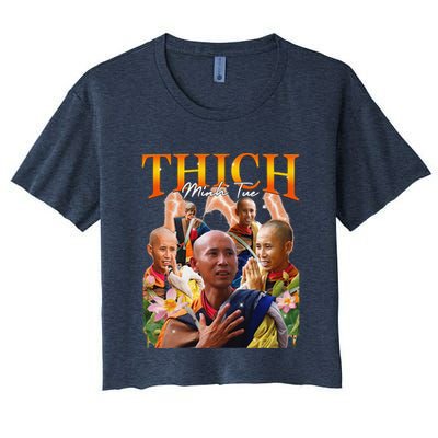 Monk Thich Minh Tue Bootleg Crop Top