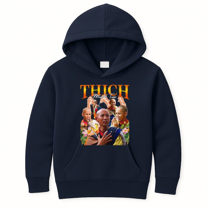 Monk Thich Minh Tue Bootleg Kids Hoodie