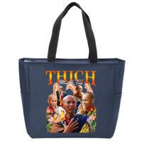 Monk Thich Minh Tue Bootleg Zip Tote Bag