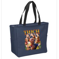 Monk Thich Minh Tue Bootleg Zip Tote Bag
