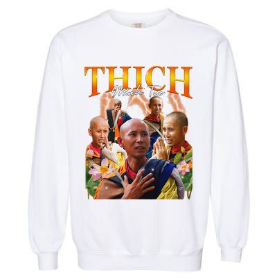 Monk Thich Minh Tue Bootleg Garment-Dyed Sweatshirt