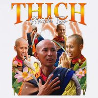 Monk Thich Minh Tue Bootleg Garment-Dyed Sweatshirt
