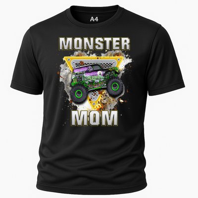 Monster Truck Mom Monster Truck Are My Jam Cooling Performance Crew T-Shirt