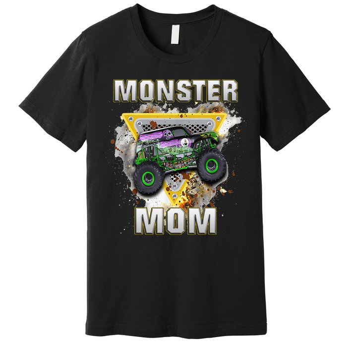 Monster Truck Mom Monster Truck Are My Jam Premium T-Shirt