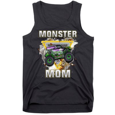 Monster Truck Mom Monster Truck Are My Jam Tank Top