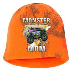 Monster Truck Mom Monster Truck Are My Jam Kati - Camo Knit Beanie