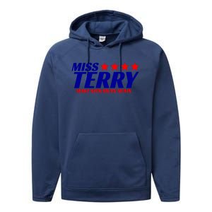 Miss Terry Make Nick Mean Again Performance Fleece Hoodie