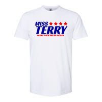 Miss Terry Make Nick Mean Again Softstyle CVC T-Shirt